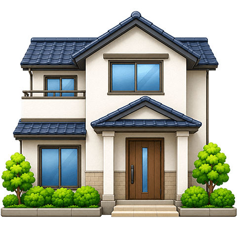 マンション・一戸建てのイラスト